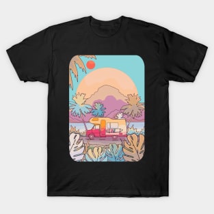 Camper van travels T-Shirt